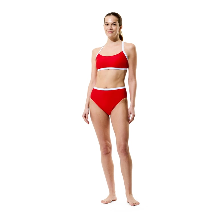 Speedo Women's High Waist Bikini Bottom, Sizes XS-XXL - Walmart.com