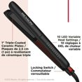 thumbnail image 3 of Refurbished Revlon RVST2211F 1 SmoothStay Coconut-oil Infused Straightener, Black, 3 of 5