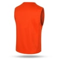 thumbnail image 6 of Men's Outdoor Vest Cargo Fishing Vest Functional Multi Pockets Hiking Vest for Hunting Camping Orange XXXXL, 6 of 6
