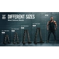 thumbnail image 3 of WF Athletic Supply Heavy Duty A-Frame Dumbbell Storage Rack, Steel Dumbbell Holder, Dumbbell Stand & Weight Racks for Home Gym Dumbbell Storage, RACK ONLY, Sizes Option Available, 3 of 6