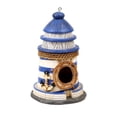 thumbnail image 2 of LOVIVER Resin Hand-Painted Bird House Cottages Hanging Decorative Bird Nesting Box Cabin 4, 2 of 4