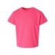 thumbnail image 1 of RABBIT SKINS™ Camiseta de manga corta de tejido jersey de algodón 100 % para niños pequeños (Rosa intenso, 5,6 PIELES DE CONEJO 3301J, 1 of 1