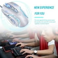 thumbnail image 6 of Gaming Mouse Wired Mouse 6D RGB Gaming Mouse Adjustable Wired Optical LED Computer Mice USB Cable Silent Mouse White, 6 of 9