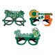 thumbnail image 1 of 2 gafas de festival con diseño de trébol, gafas verdes para decorar fiestas. Bolso negro, 1 of 9