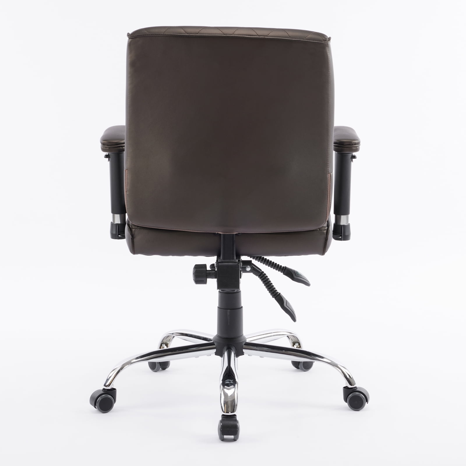 DELIA Stylish Comfortable Office Desk Chair, Customer Rolling Seat, Diamond Stitched, Adjustable Height Perfect for Office, Conference Room, Reception, Waiting Area, Coffee