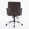 thumbnail image 4 of DELIA Stylish Comfortable Office Desk Chair, Customer Rolling Seat, Diamond Stitched, Adjustable Height Perfect for Office, Conference Room, Reception, Waiting Area, Coffee, 4 of 8