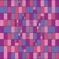 thumbnail image 1 of Ahgly Company Machine Washable Indoor Square Transitional Medium Violet Red Pink Area Rugs, 5' Square, 1 of 7