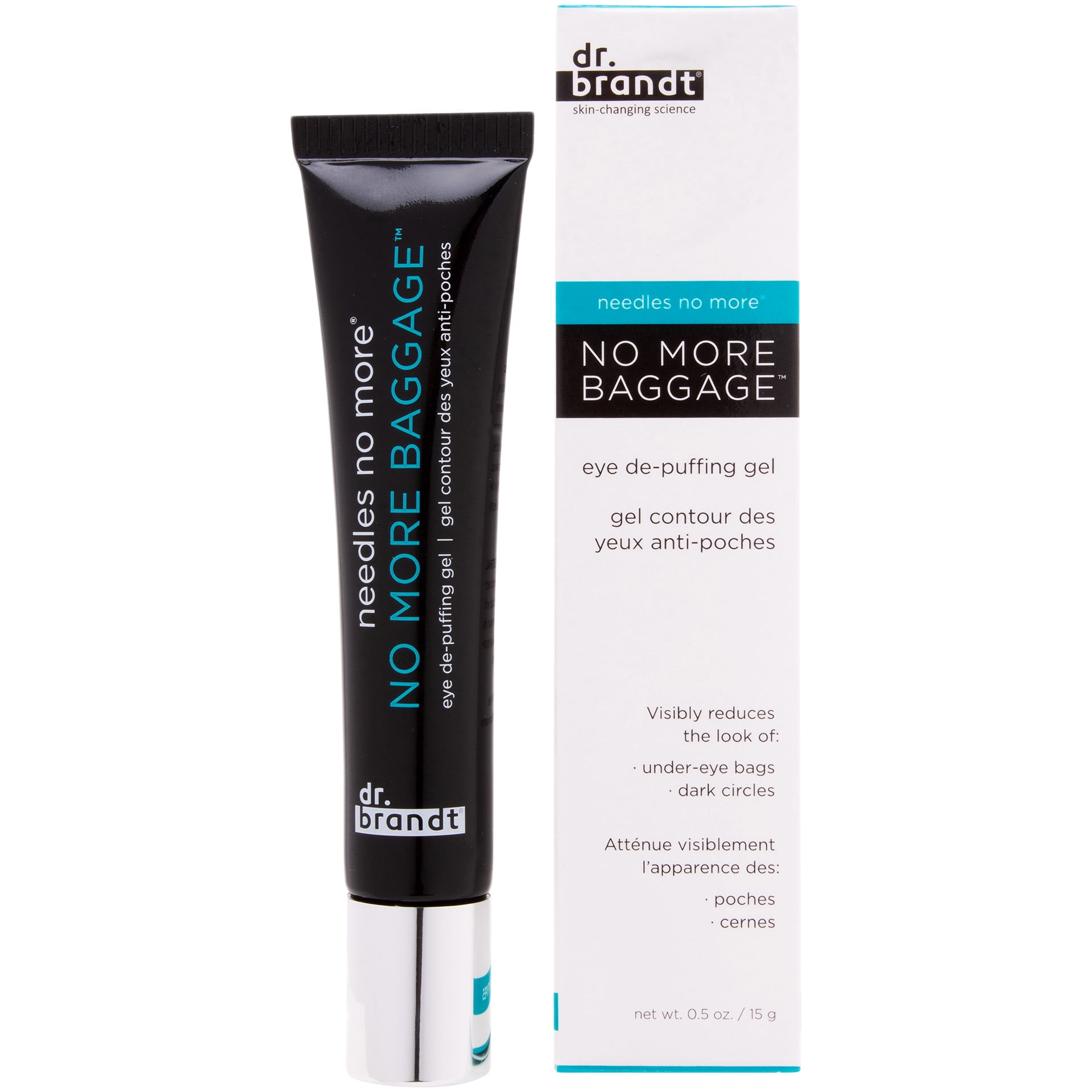 Dr. Brandt Dr. Brandt Needles No More No More Baggage 0.5 oz New in Box Dr. Brandt Dr. Brandt Needles No More No More Baggage 0.5 oz New in Box