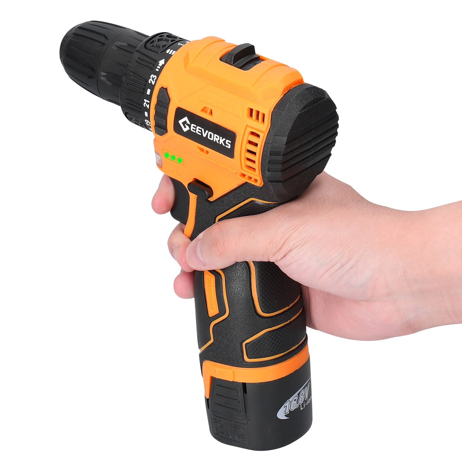 Electric Screwdriver,Lithium Drill Improvement Drill Improvement Power Improvement Power Tool Driver Drill Motor Rotation Adjustment Lithium Drill Motor Rotation Adjustment Lithium Drill
