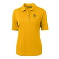 thumbnail image 2 of Women's Cutter & Buck Gold Missouri Tigers Team Virtue Eco Pique Recycled Polo, 2 of 3