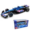 thumbnail image 1 of Bburago 1:43 BWT Alpine 2023 A523 F1 Formula Car Die Cast Vehicles Collectible Model Racing Toys Acrylic Box, 1 of 5