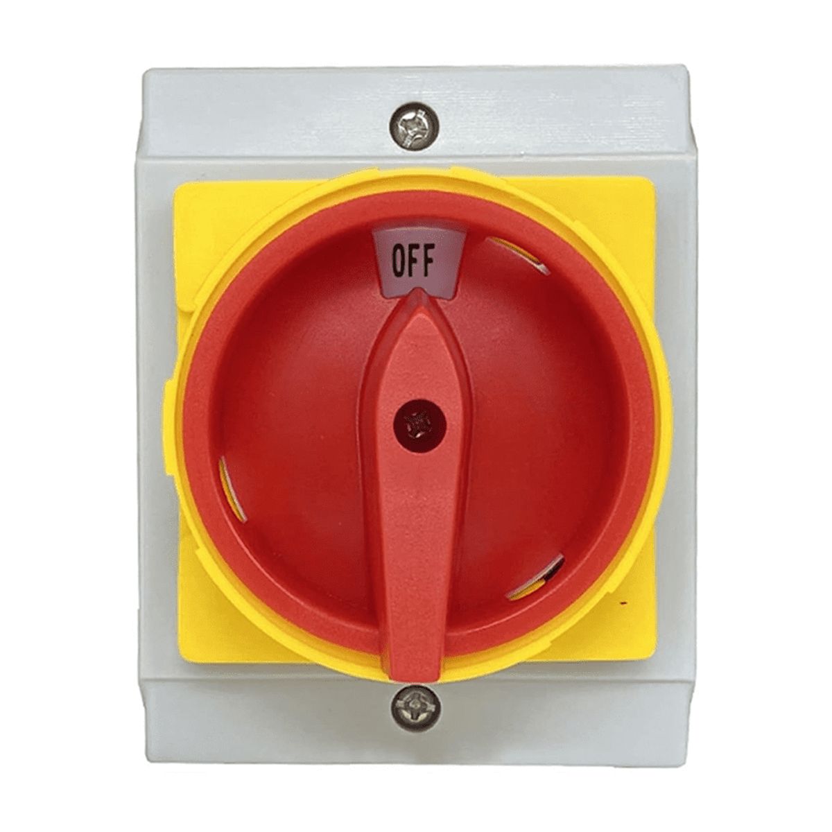 32A 3-Phase Isolator Switch – 690V, 2 Position ON-OFF, Lockable Rotary Switch With Waterproof Enclosure