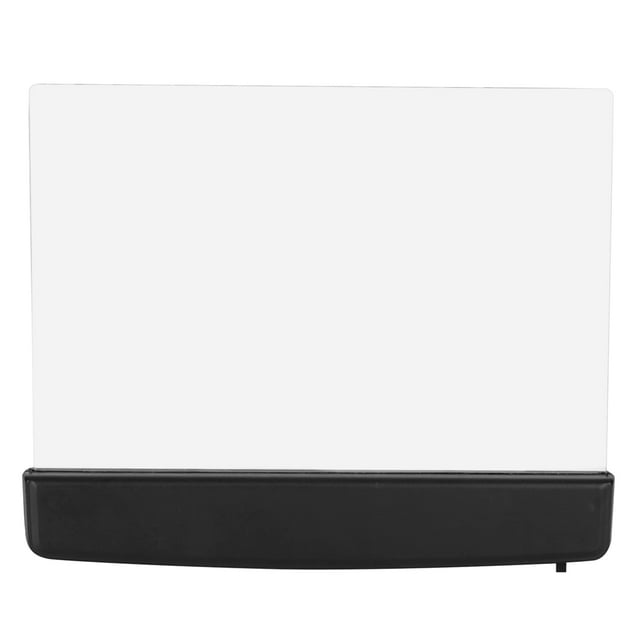 Innovative LED Flat Plate Book Reading Night Light Portable Eyes Protective Desk Lamp for Family Bedroom TravellingWhite Light