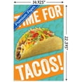 thumbnail image 3 of Time for Tacos! Wall Poster with Push Pins, 14.725" x 22.375", 3 of 3