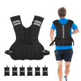 thumbnail image 1 of Chaleco pesado Henkelion ajustable de 11 a 20 libras para entrenamiento, 1 of 8