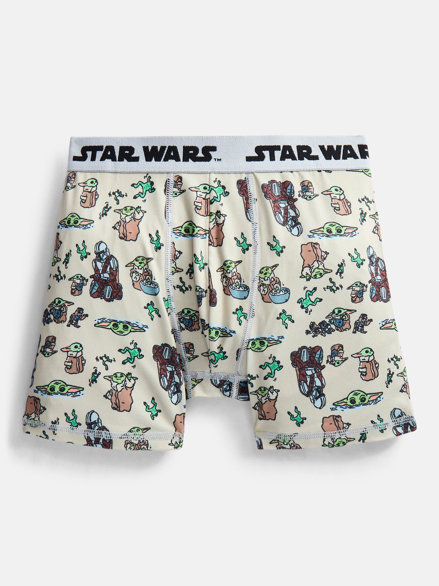 Star Wars Boys Boxer Brief Underwear, 4-Pack