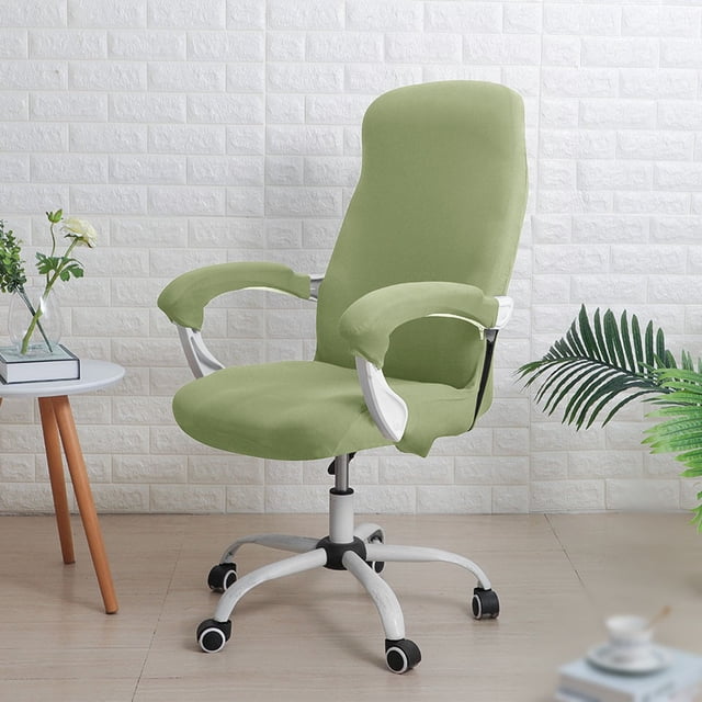 Housse de Dossier pour Fauteuil Pivotant, Housse de Chaise d'Ordinateur de Bureau