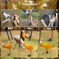 thumbnail image 5 of Firewood Splitter Portable Firewood Kindling Splitter Tool, Wood Splitter Wedge Log Splitter for Home Garden Campsite 4 * 4 * 2.7in, 5 of 7