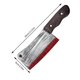 thumbnail image 3 of pstuiky Horripilantes accesorios de Halloween: cuchillo de fruta de plástico moldeado por soplado con sangre cuchillo de carnicero falso para bromas y fiestas de disfraces., 3 of 7