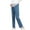Blue, variant on QNANSPI Women Maternity Jeans,Wide Leg Maternity Pants,Maternity Denim Pants Women High Waist Over The Belly Support Straight Leg Jeans