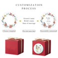 thumbnail image 3 of Pegatinas con logotipo personalizado para boda, pegatinas con diseño personalizado, etiqueta para caja de regalo, fiesta de cumpleaños, 2-7cm, 100 unidades por lote, 3 of 4