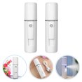 thumbnail image 3 of 2 unids nano cara rociador rociador portátil facial vapor mujer cara humidificador blanco, 3 of 6