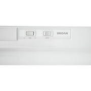 Broan F403001 30 inch Convertible Range Hood, White