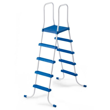 intex steel frame above ground swimming pool ladder for 52 inch pools 28063e - Above Ground Pool Ladder intex steel frame above ground swimming pool ladder for 52 inch pools 28063e - Above Ground Pool Ladder