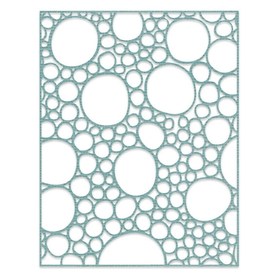 Sizzix Thinlits Die Bubbling by Tim Holtz