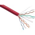 thumbnail image 2 of Axiom - Bulk cable - 1000 ft - CAT 5e - riser, solid - red, 2 of 12