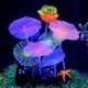 thumbnail image 4 of Adorno de loto de silicona con efecto brillante para acuario con ventosa., 4 of 8