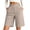 Beige, variant on Women's Wide Leg Shorts High Waisted Casual Comfy Shorts with Pockets Cotton 2026 Trendy Summer Shorts by Yigetop Beige L
