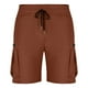 thumbnail image 3 of Ceisia Men's Relaxed Vacation-style Cargo Gift Casual Shorts Lightweight 3D Pockets Multi-Color, 3 of 7