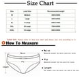 thumbnail image 3 of Cheap Underwear for Women Women Plus Size Underwear Woman's Panties Underwear for Women Plus Size Breathable Underwear for Women(Black), 3 of 9