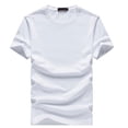 thumbnail image 2 of Camiseta de alta calidad de media manga para hombre, camiseta Formal informal, cuello redondo, tela de poliéster, algodón y LICRA, 2 of 3