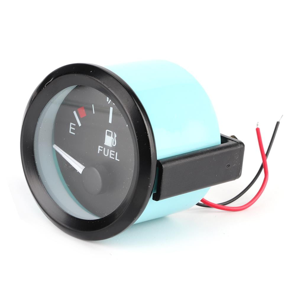 Kritne Fuel Gauge, LED Fuel Gauge, 52mm Universal Car Fuel Level Gauge