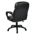 thumbnail image 6 of Office Star Products Faux Leather Managers Chair with Padded Arms, 6 of 6