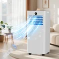 thumbnail image 6 of Akires Portable Air Conditioner 8000 BTU Ashrae, 3-in-1 AC Unit for Room with Remote, 350 Sq.Ft, 24H Timer, Window Kit for Bedroom, 6 of 8