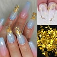 Eisoary Nail Glitter Flakes Irregular Shape Manicure Decoration