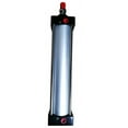 thumbnail image 2 of INTSUPERMAI Air Cylinder Pneumatic Standard Cylinder Single Rod Dual Action SC 80*300 Aluminum Alloy Adjustable Magnetic Bore:3" Stroke:12", 2 of 7