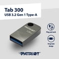 thumbnail image 5 of Patriot TAB300 128GB USB 3.2 Type-A Gen 1 Dark Shadow, 5 of 10