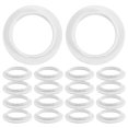 thumbnail image 4 of 20pcs Lamp Shade Holder E27 Light Socket Collar Ring Replacement Lamp Shade Adapters, 4 of 4