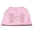 thumbnail image 1 of Canadian Flag Rhinestone Shirts Light Pink Xxl (18), 1 of 1