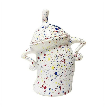 Canister with Attitude,Fun Airtight Kitchen Storage Canisters,White