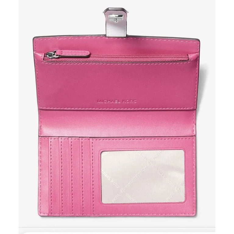 Michael Kors Greenwich Medium Zebra Signature Logo Bifold Wallet