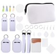 thumbnail image 3 of 1 juego de accesorios de transferencia de calor para bricolaje, bolsa de maquillaje hecha a mano, materiales para manualidades para bricolaje, 3 of 5
