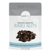 Baru Nuts Roasted and Unsalted, 12 Ounce Resealable Bag, Delicious, Crunchy and Super Healthy, Non-GMO and Gluten Free