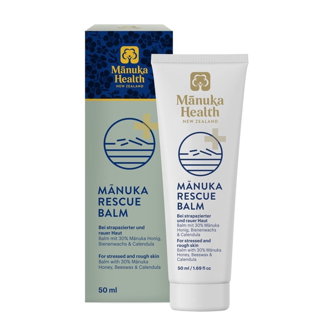 Bálsamo de rescate Manuka Health, miel de manuka de grado médico, 50 ml
