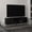 Black, variant on Discreet Entertainment Storage - 63" Wide Modern TV Stand for Home