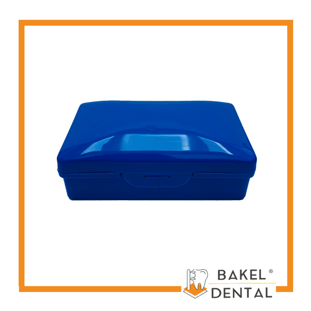 Jabonera de viaje portátil Azul BakelDental Jabonera de viaje C124AZ